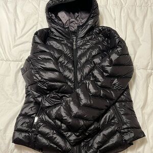 SAKS FIFTH AVENUE Jet Black Puffer Jacket